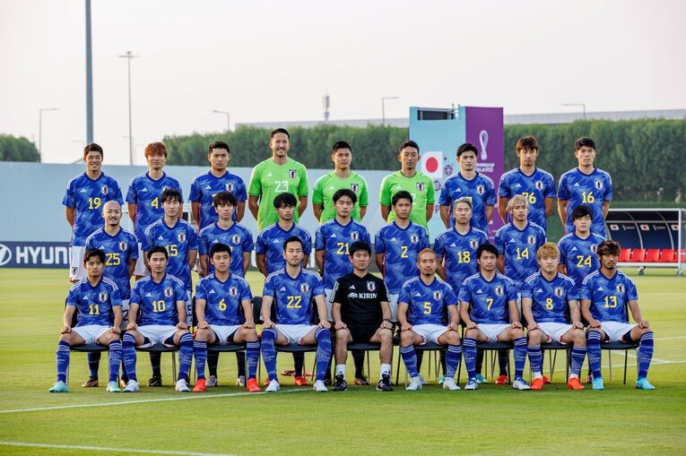 カタールW杯メンバー　©Kiichi Matsumoto/JMPA