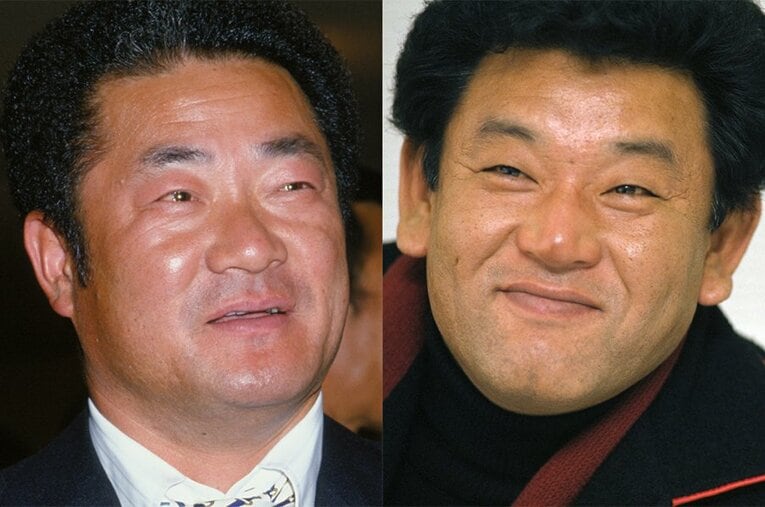 張本勲と江夏豊。球史に残る大打者と大投手もトレード経験者である ／ photograph by Sports Graphic Number