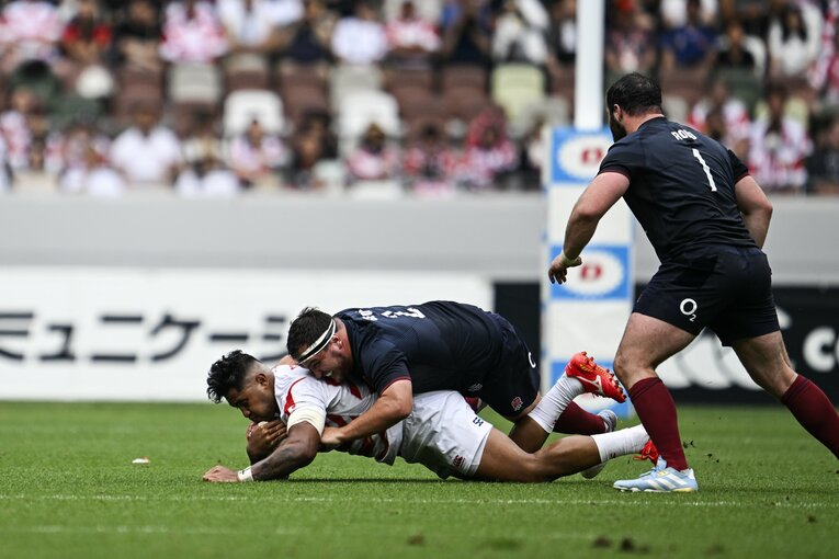 第二次エディー・ジョーンズHC体制の初陣となったイングランド戦　©Asami Enomoto