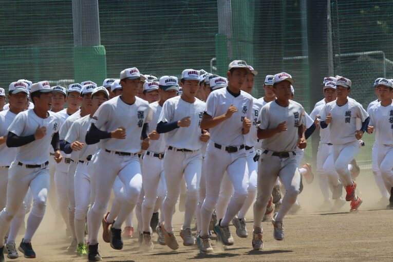 新チームは敗戦翌日にスタート。全体走ひとつから心を入れ替えた ©Yuki Kashimoto