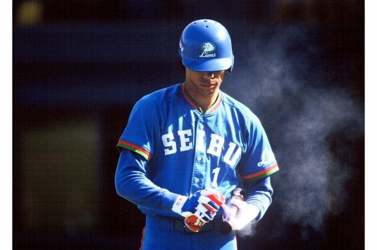 西武時代の秋山©Takao Yamada