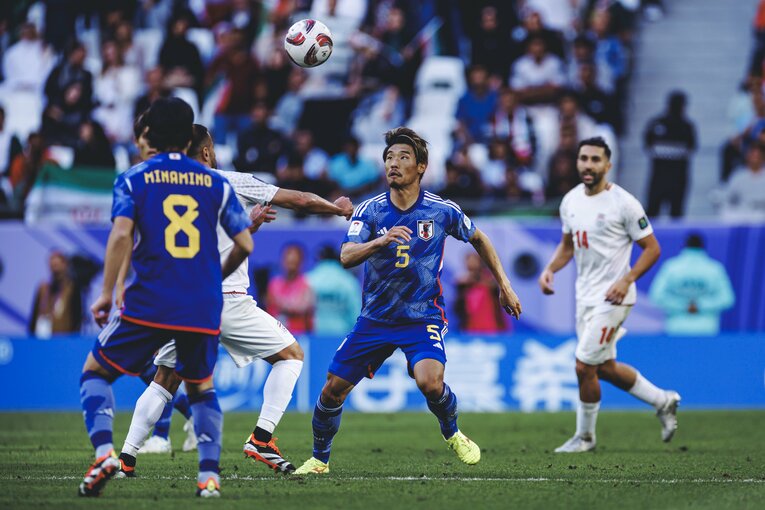 イラン戦の先制点を決めながらも「それ以外は仕事ができなかった」と語った森田　©Kiichi Matsumoto