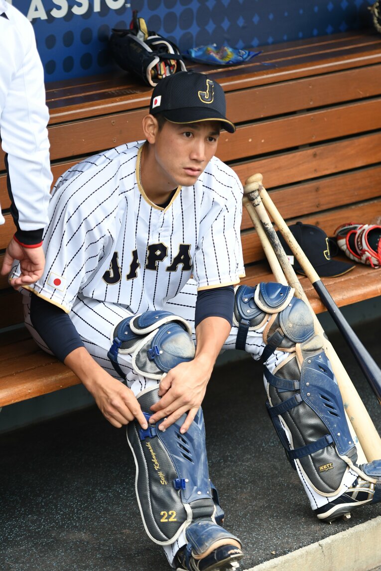 日本代表の捕手にもなった小林誠司　©Naoya Sanuki