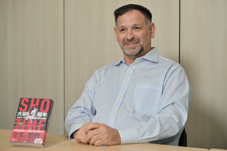 来日したジェフ・フレッチャー記者　©︎Hideki Sugiyama