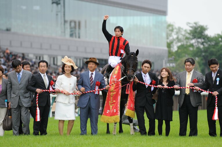 2010年エイシンフラッシュ。父キングズベスト、母ムーンレディ。2013年JC10着を最後に引退。通算成績27戦6勝 　©︎Keiji Ishikawa