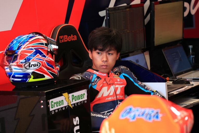 今季2勝目を挙げたオランダGPの小椋　©Satoshi Endo