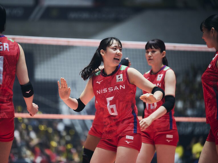 関菜々巳／FIVBパリ五輪予選　©︎Yuki Suenaga