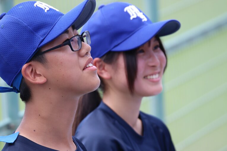大山大翔マネと田口咲紀マネ　©Yuki Kashimoto