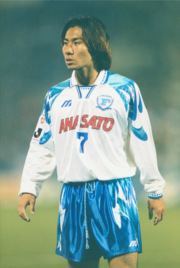 90年代の前園　©Sports Graphic Number