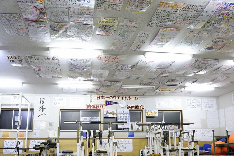 花巻東高校探訪（2010年撮影）　©Asami Enomoto