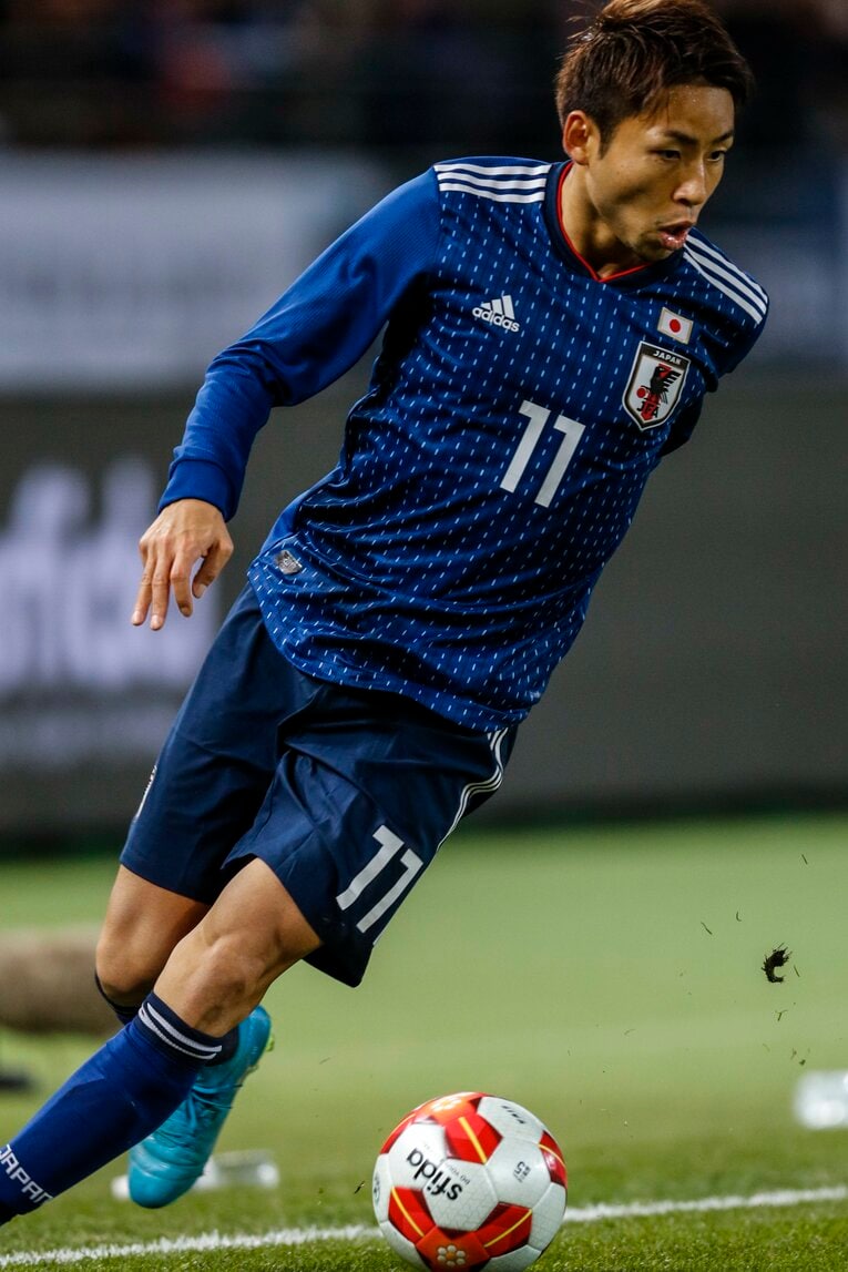 日本代表でも11番を背負った小林悠（2017年） ©Kiichi Matsumoto