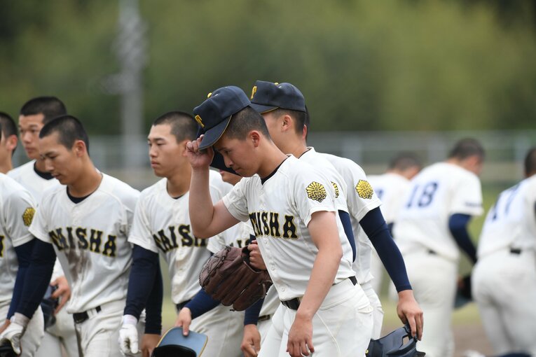 【春季島根大会】大社の準々決勝敗退シーン　©Kota Inoue