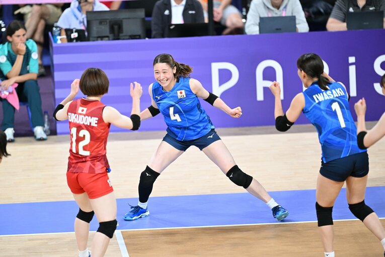 石川真佑（パリ五輪）©︎Kaoru Watanabe/JMPA