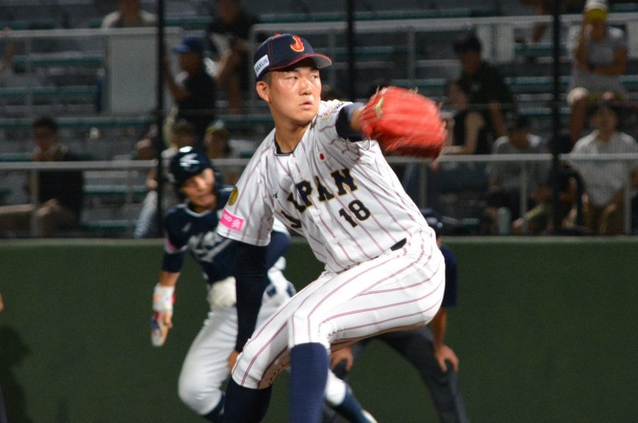 ソフトバンクスカウト「石垣元気の“変化球”がスゴい」高校日本代表に密着…「長すぎる夏」に末吉良丞“ついに本音”「帰りたい…勉強やばいです」＜Number Web＞ photograph by Takarin Matsunaga