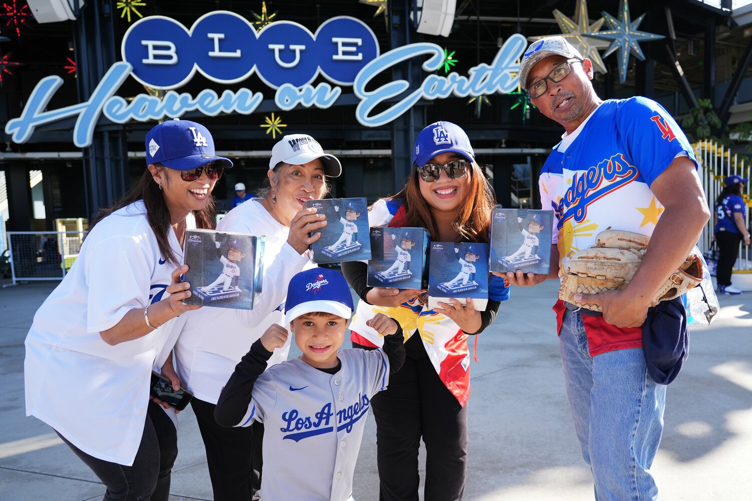 エンゼルス時代から大谷のファンというカリフォルニア在住のある家族　©︎Shizuka Minami