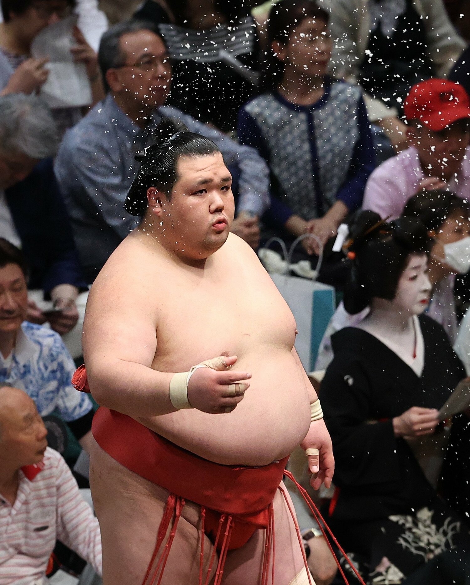 元小結・阿武咲（2024年夏場所）　©︎JIJI PRESS