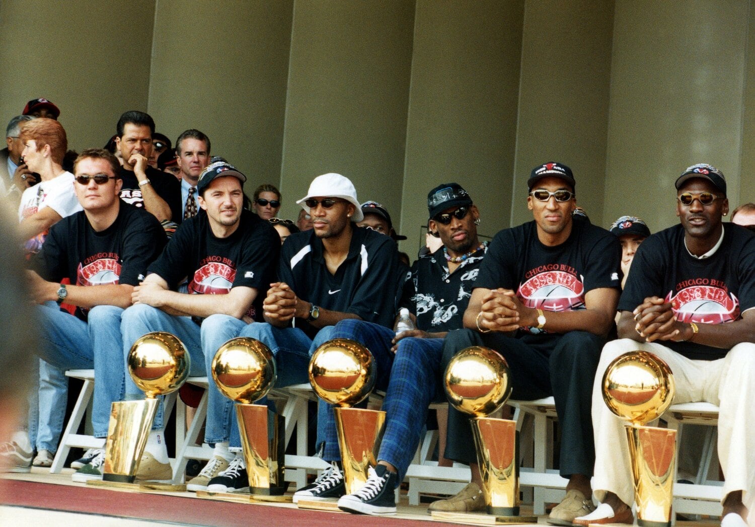 ブルズ時代はマイケル・ジョーダンやスコッティ・ヒッペンらと黄金期を築いた　©︎Getty Images