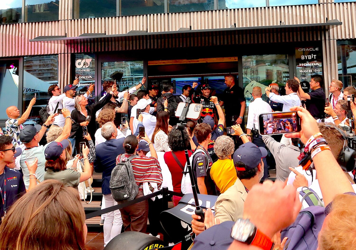 愛称は「チェコ」。多くのファンにモナコ初勝利を祝福された ©Masahiro Owari