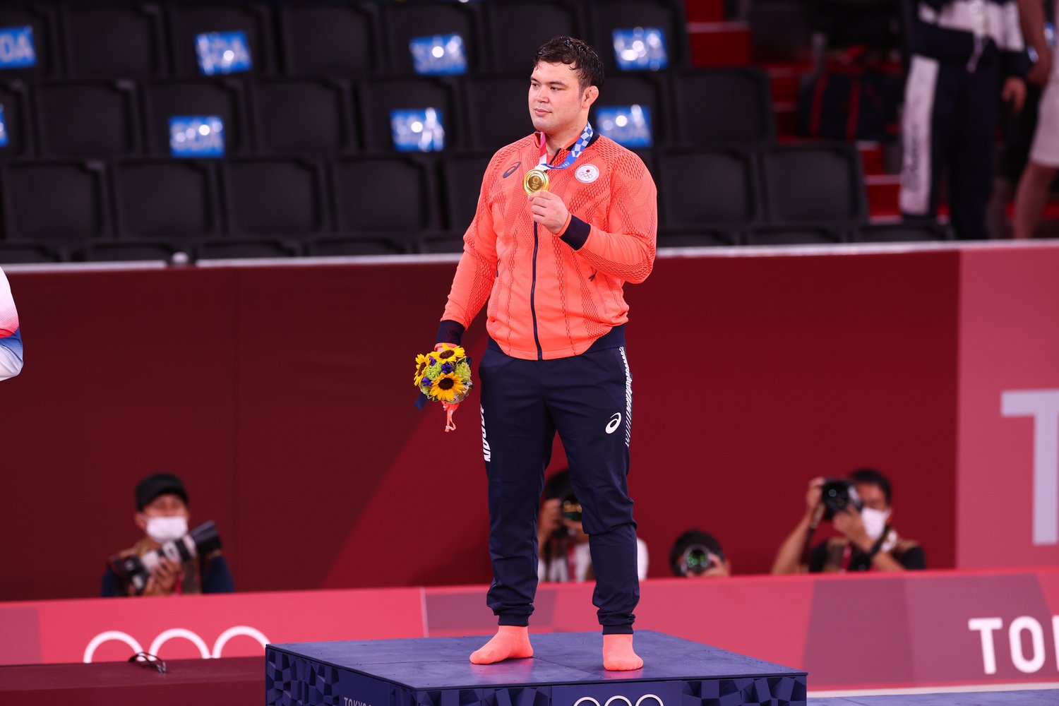 金メダルを獲得したウルフは、自身を通じて柔道競技を知ってもらうきっかけになると考えている