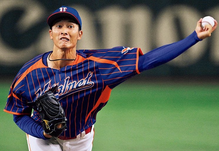 昨年は初戦のENEOS戦で先発し3回2失点の江村伊吹　©Mainichi Newspapers