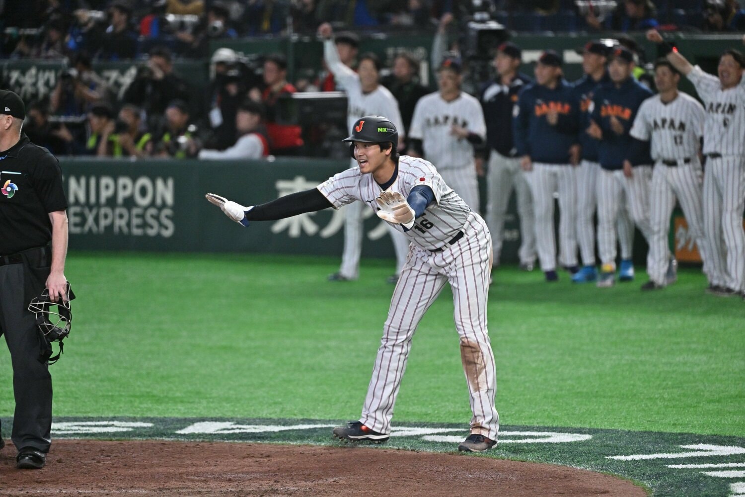 2026年WBC韓国戦での大谷　©Hideki Sugiyama