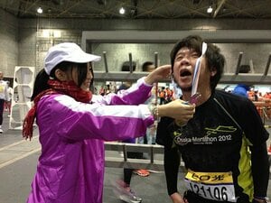 ＜マラソン＞「大阪マラソン」を今年の集大成として走ってきた。