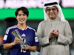 「ボクが監督ならW杯招集だ。ミナミノ重傷を踏まえても」日本通ブラジル記者が日本代表19歳MFと“2歳年下”でU-23アジア連覇を激賞「中国を粉砕だ」