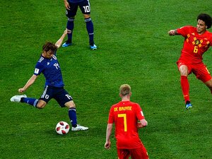 日本サッカー史に刻まれた激闘。ベルギー戦を写真で振り返る。