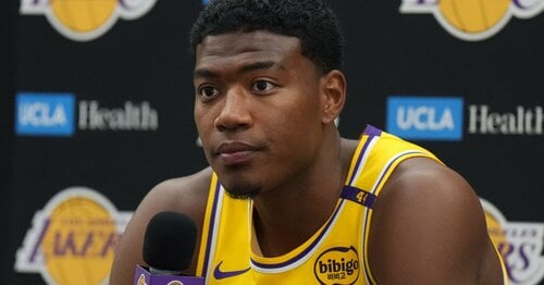 NBA レイカーズ 八村塁選手 カッコイイ ユニフォーム