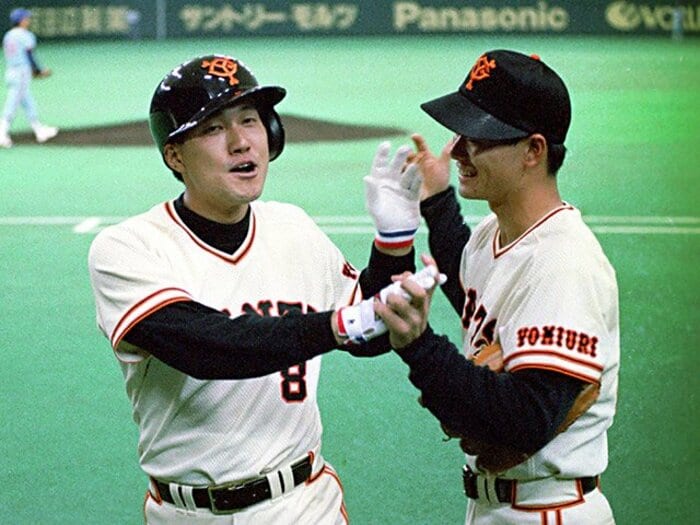 平成＆令和初・開幕戦の初記録。原辰徳が第1号、西勇輝は惜しい！＜Number Web＞ photograph by Kyodo News