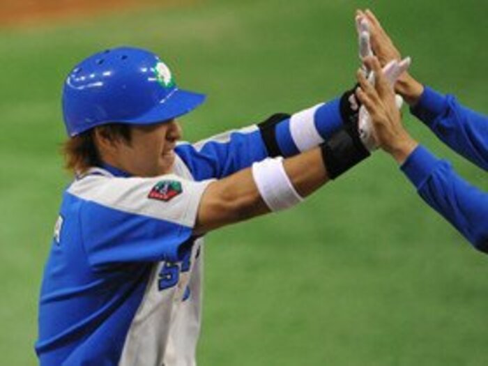 KEYMAN OF THE GAME 1 中島裕之 リーダーシップの証明。<Number Web> photograph by Hideki Sugiyama