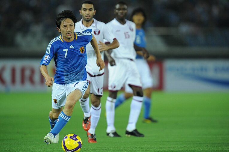 2009年　カタール戦 ／ photograph by Naoya Sanuki