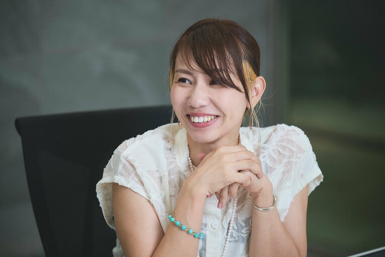 LIXILブランドマーケティング室でアントラーズを担当する庭野洋美　©Yuki Suenaga