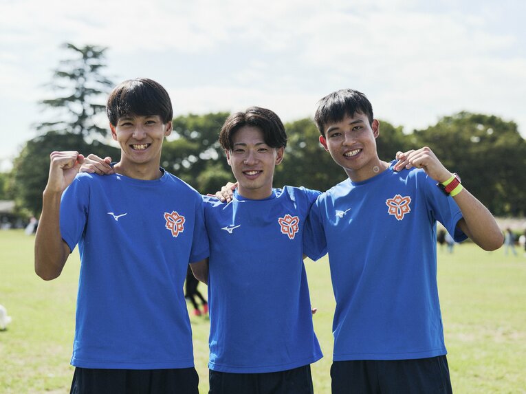 予選会での日体大　©Yuki Suenaga