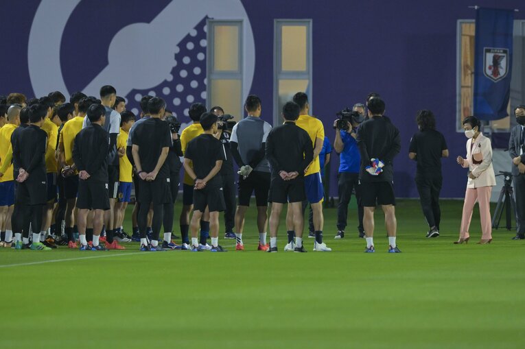 高円宮妃久子さまも視察に訪れた　©Koki Nagahama/JMPA