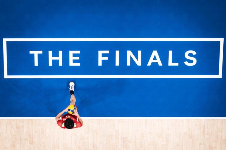 ネーションズリーグ3位決定戦（vsイタリア）©︎FIVB