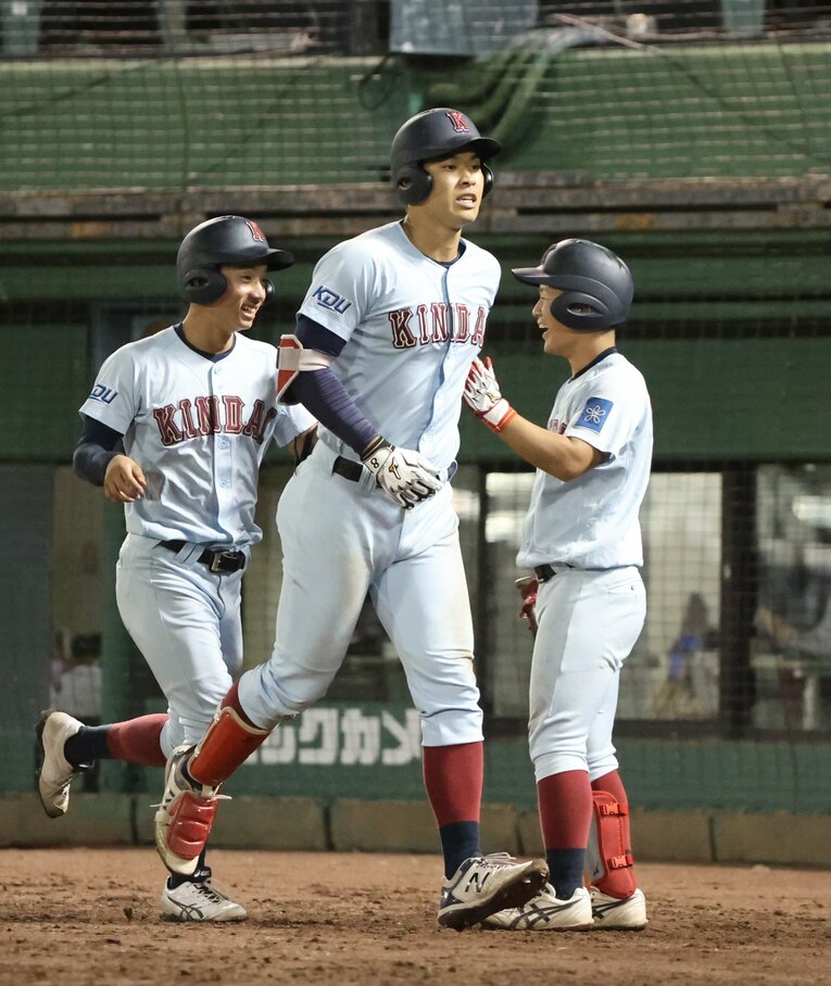 近大時代の佐藤輝明　©AFLO