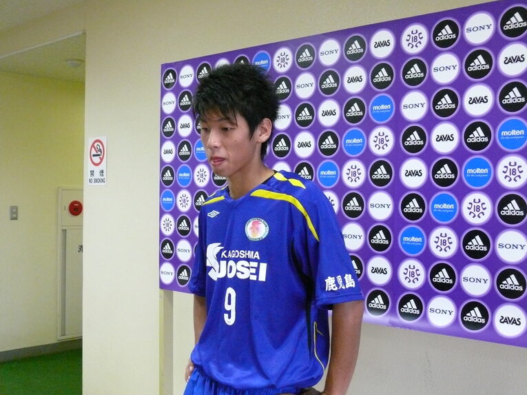 鹿児島城西高・大迫勇也（ヴィッセル神戸）©︎Takahito Ando