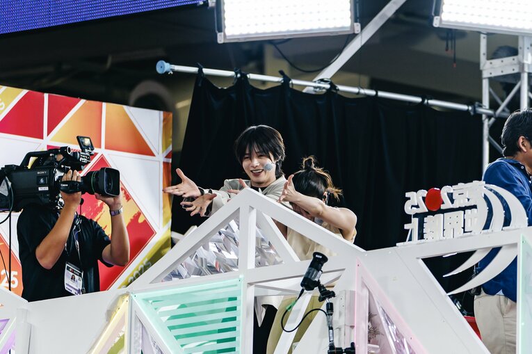 世界陸上の中継を今田美桜と一緒に盛り上げた「&TEAM」のK　©︎Kiichi Matsumoto