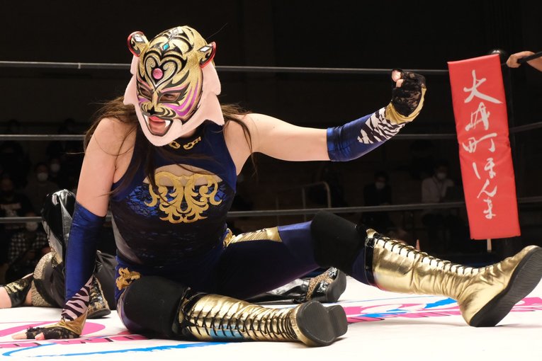 デビュー3戦目を迎えたタイガー・クイーン　©Norihiro Hashimoto