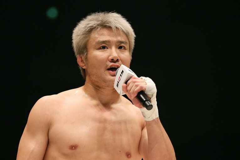 「真夏に判定は駄目だよ。KOじゃなきゃ！」とふたたぶ名言を残し、会場を沸かせた　©RIZIN FF Susumu Nagao