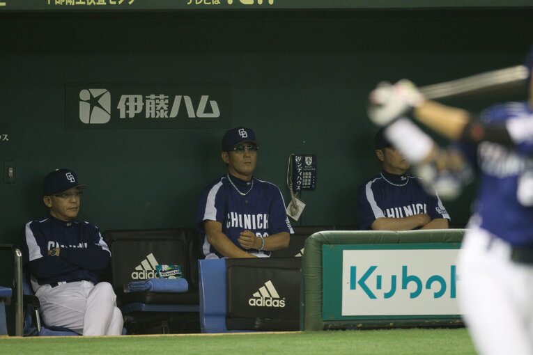 落合と参謀として知られた森繁和（2011年撮影）　©BUNGEISHUNJU