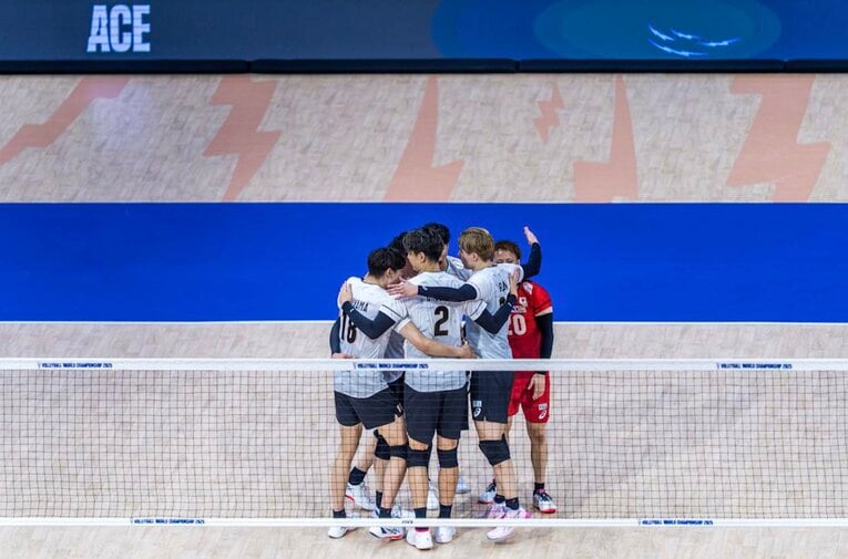 バレーボール世界選手権・カナダ戦　©︎Volleyball World