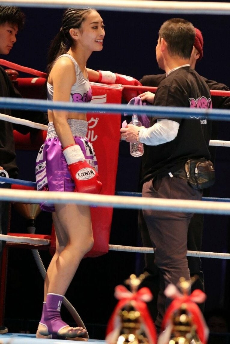 現在はプロキックボクサーに転身し、7戦全勝中　©HoostCup