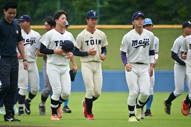侍ジャパン大学代表選手選考合宿での一コマ　©︎Hideki Sugiyama