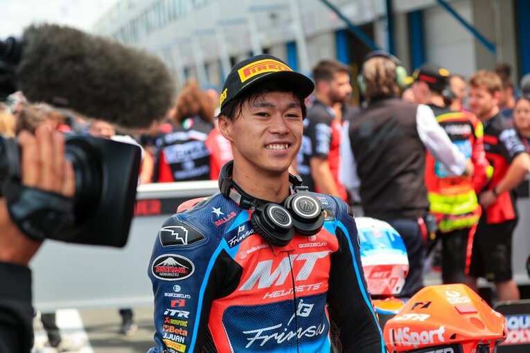 今季2勝目を挙げたオランダGPの小椋　©Satoshi Endo