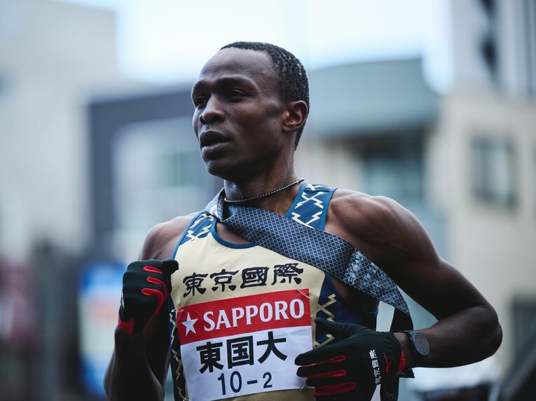 ヴィンセント（東京国際大）　©Sports Graphic Number