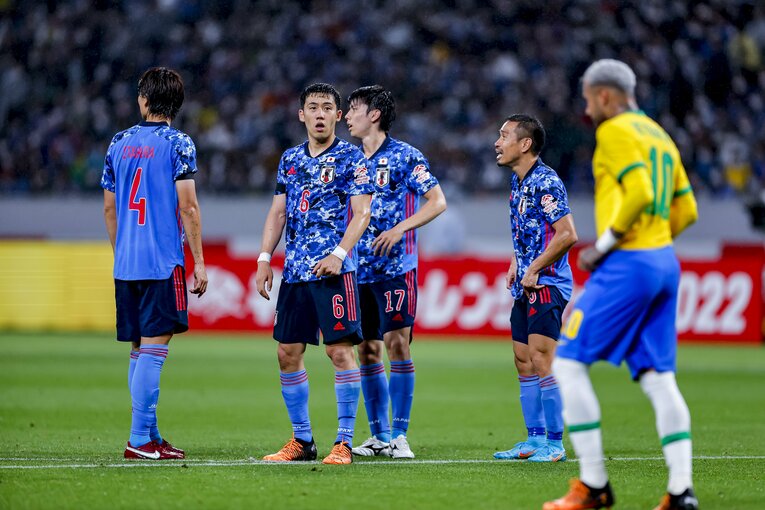 2022年ブラジル戦　©︎Kiichi Matsumoto／JMPA