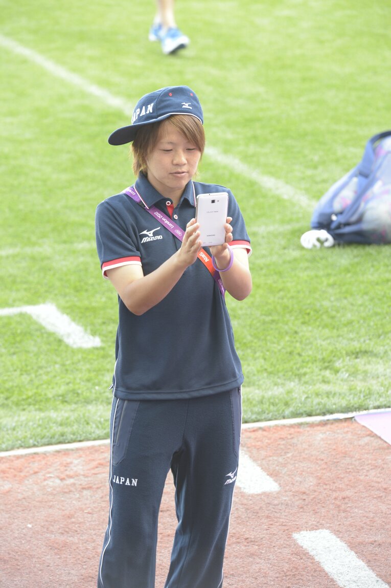 宮間あや（2012年ロンドン五輪）©︎JMPA