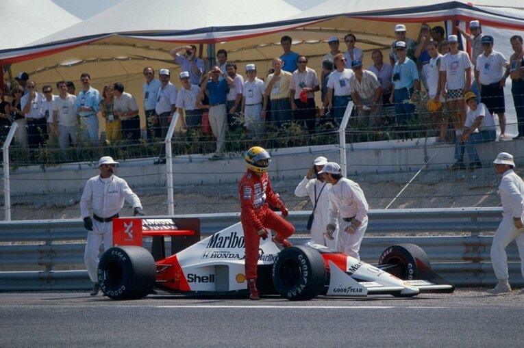 特選写真で振り返る、音速の貴公子アイルトン・セナ。(11) ／ photograph by Makoto Kenmizaki